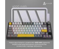 Ajazz AK820 Pro Gift Switch Black Gray Yellow RGB - 1536364 - zdjęcie 11